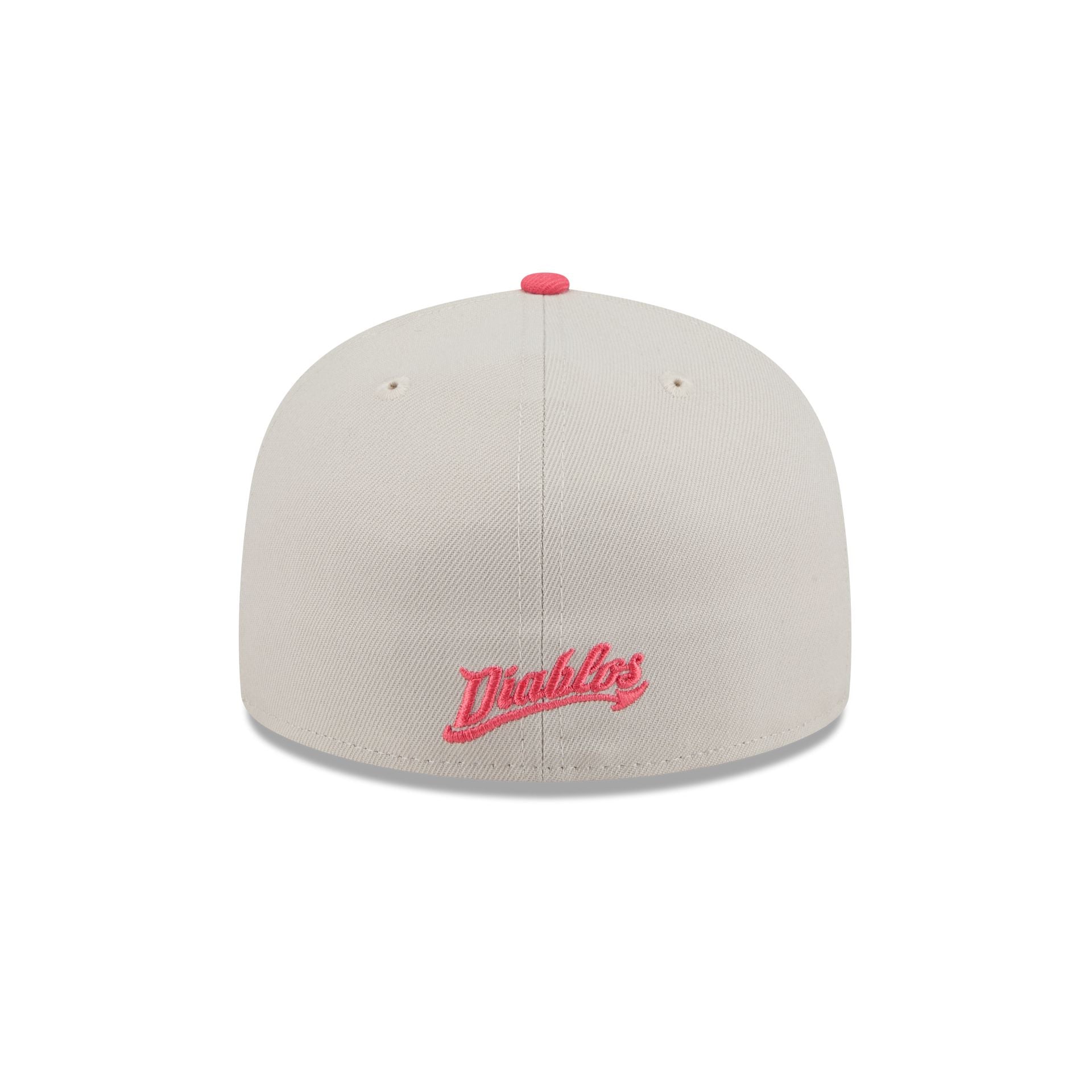 Diablos Rojos del M��xico Two-Tone Coral 59FIFTY Fitted Hat