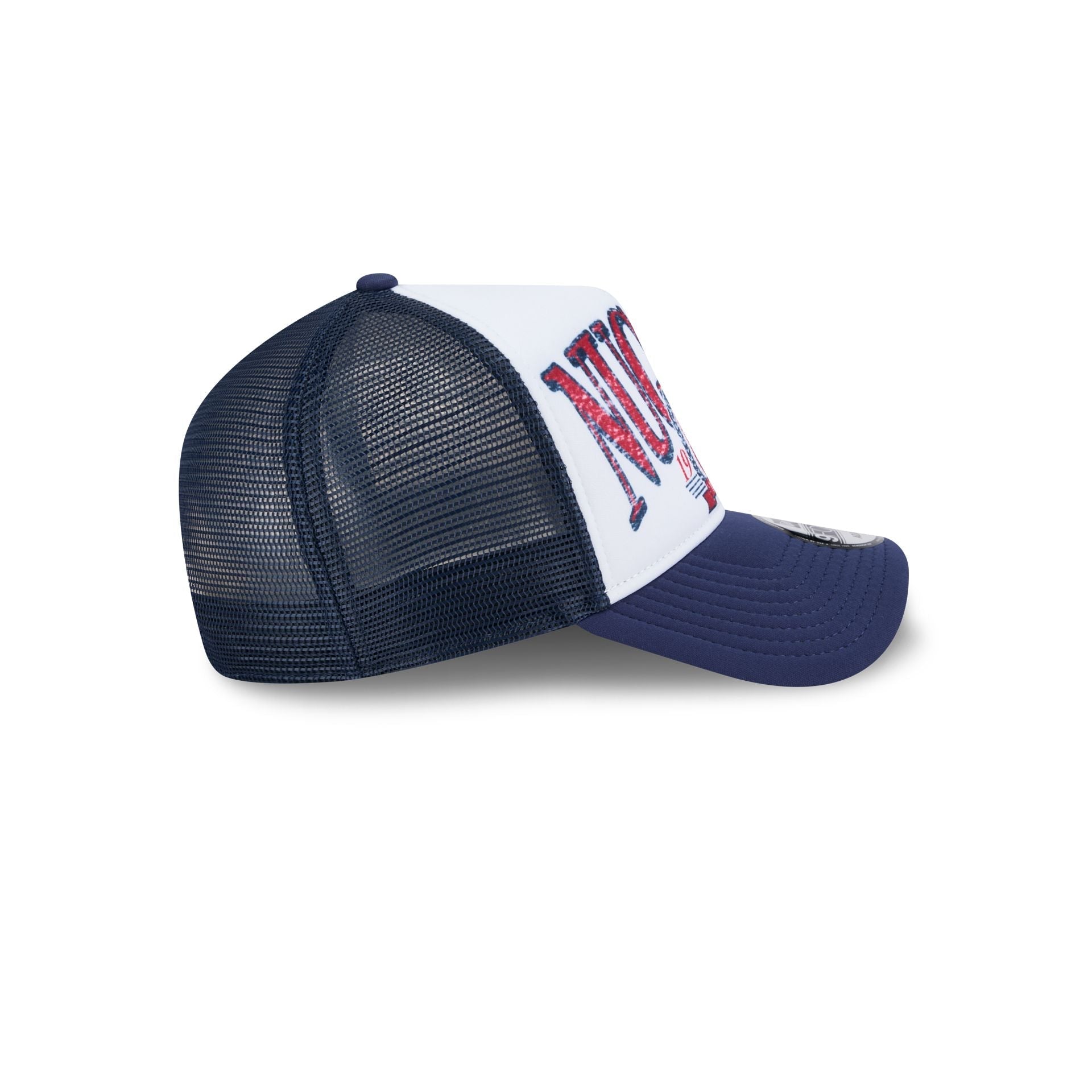Denver Nuggets Distressed 9FORTY A-Frame Trucker Hat