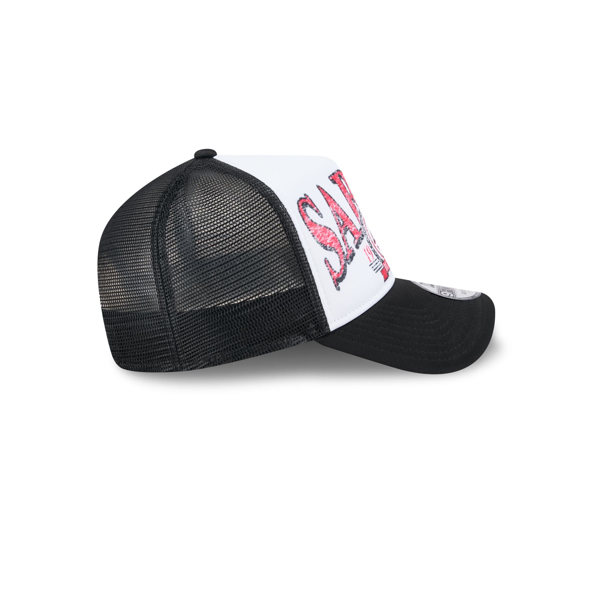 Buffalo Sabres Distressed Alternate 9FORTY A-Frame Trucker Hat