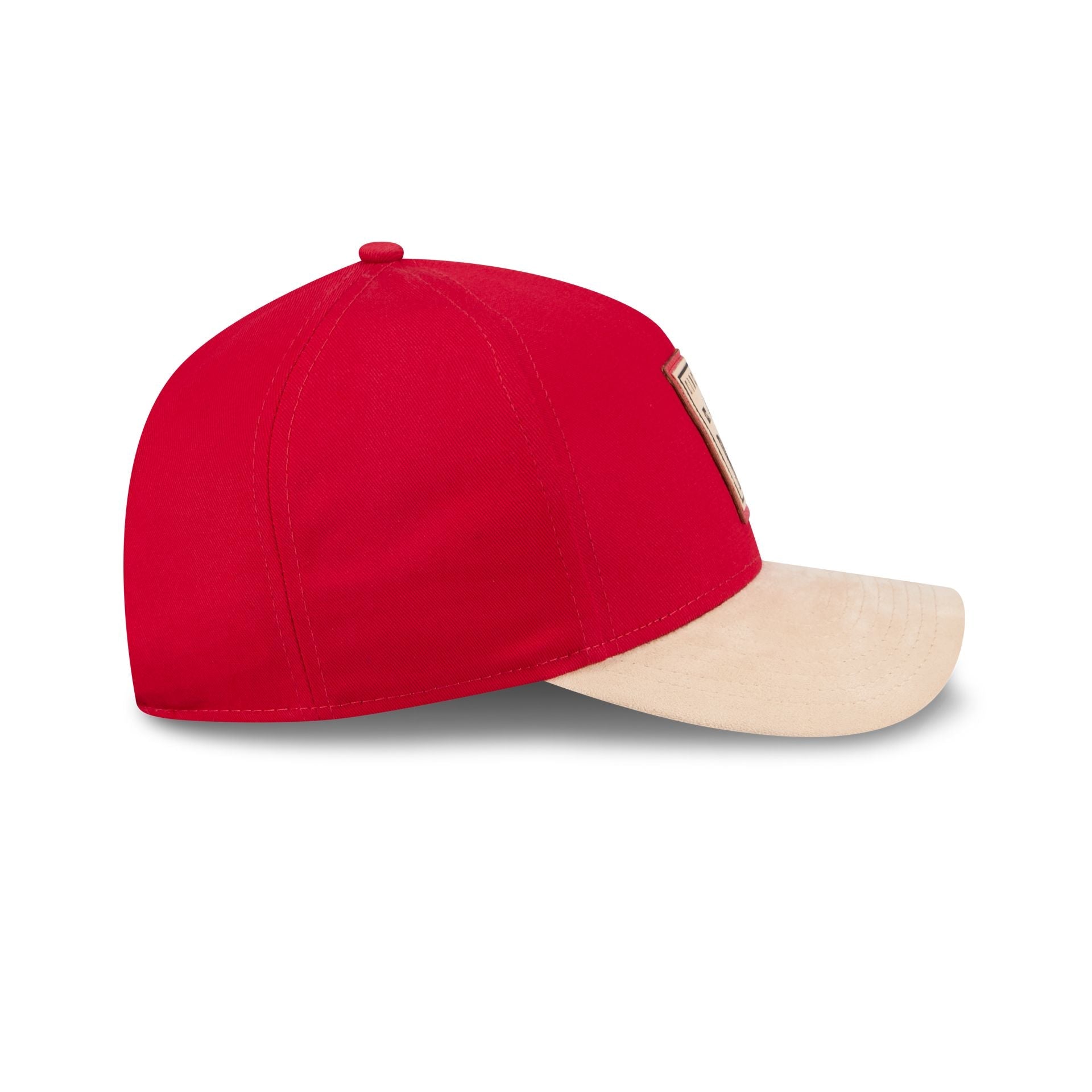 Cincinnati Reds Suede Patch 9FORTY M-Crown A-Frame Adjustable Hat