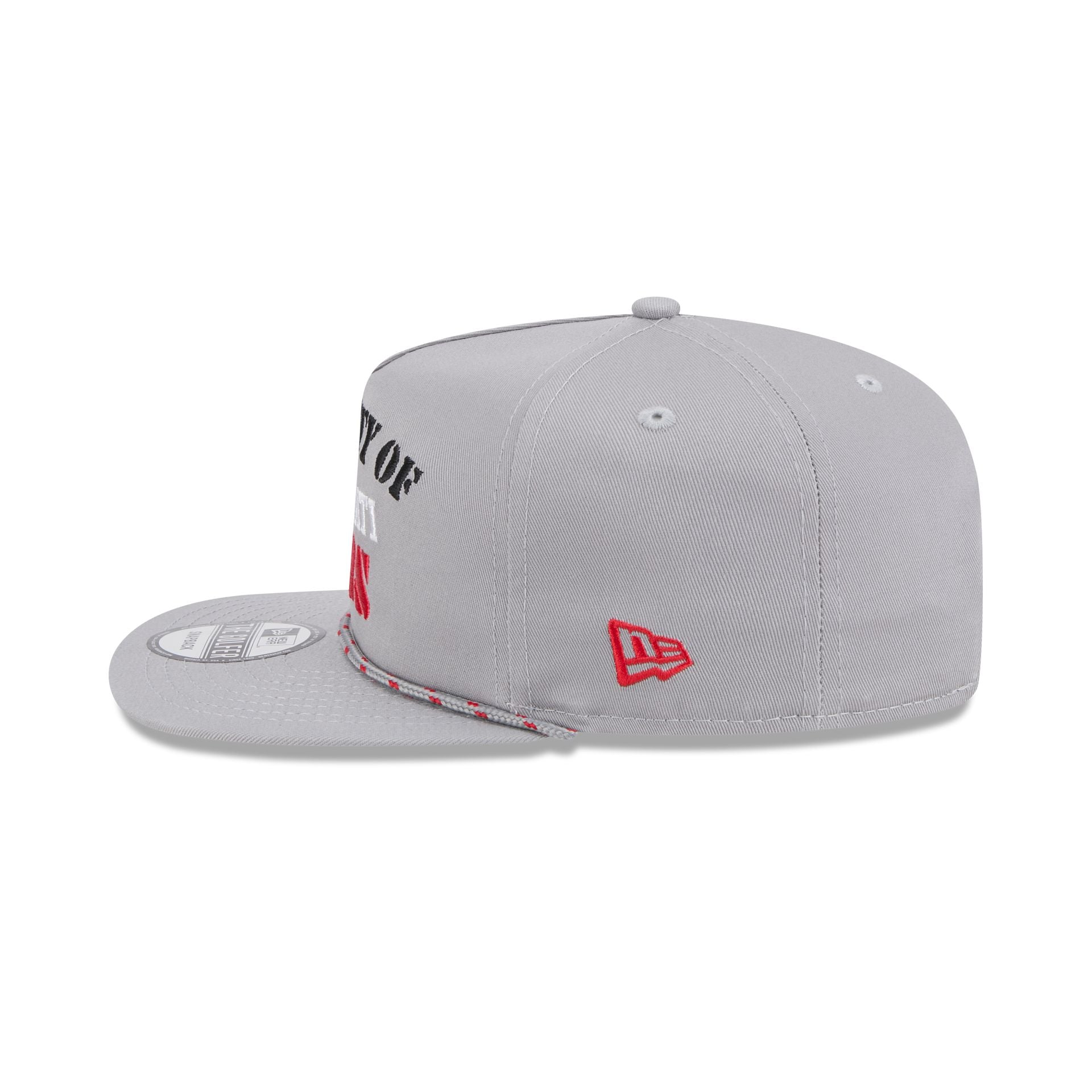 Cincinnati Reds Vintage Gray Rope Golfer Hat
