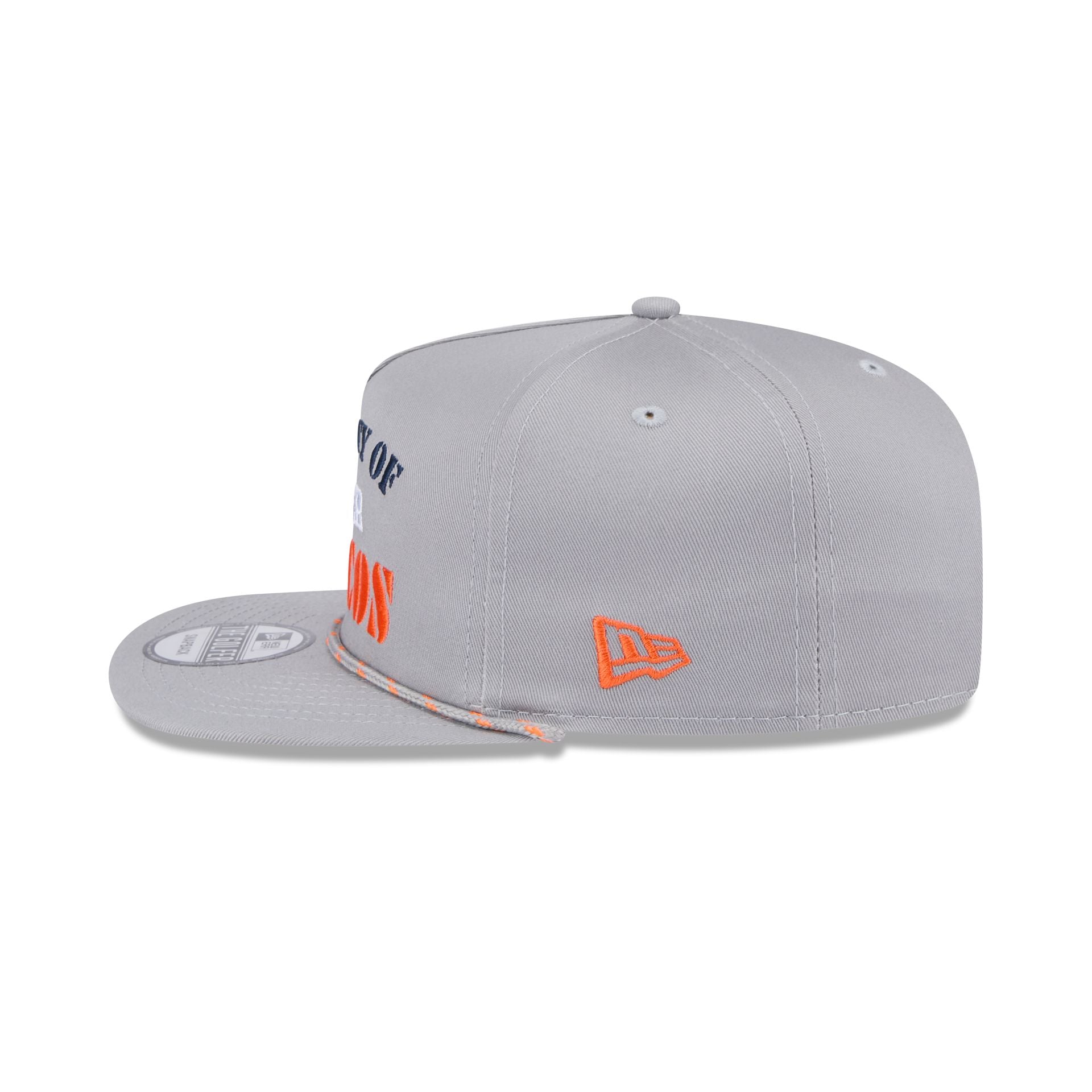 Denver Broncos Vintage Gray Rope Golfer Hat