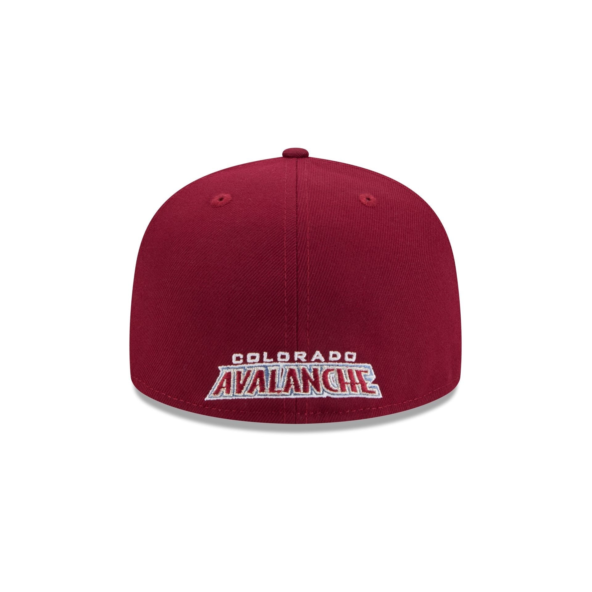 Colorado Avalanche Rear Wordmark 59FIFTY Fitted Hat