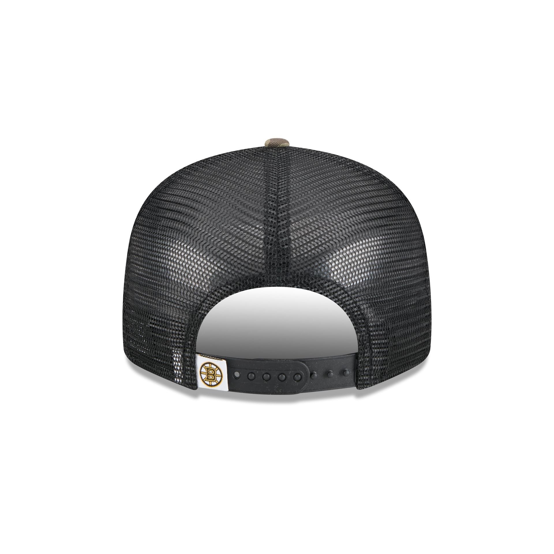 Boston Bruins Camo 9FIFTY Trucker Hat