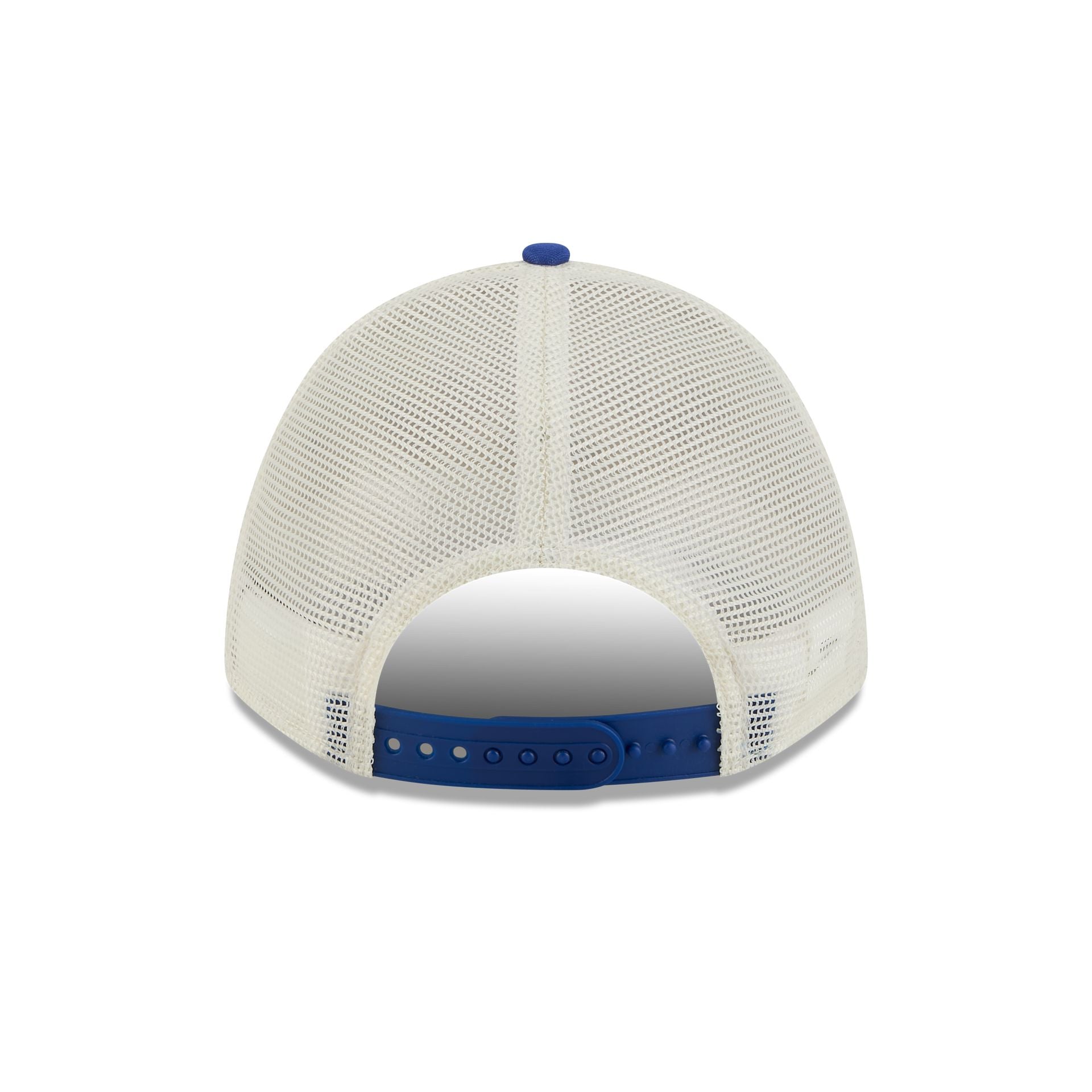 Kansas Jayhawks Chrome Arch 9FORTY M-Crown A-Frame Trucker Hat