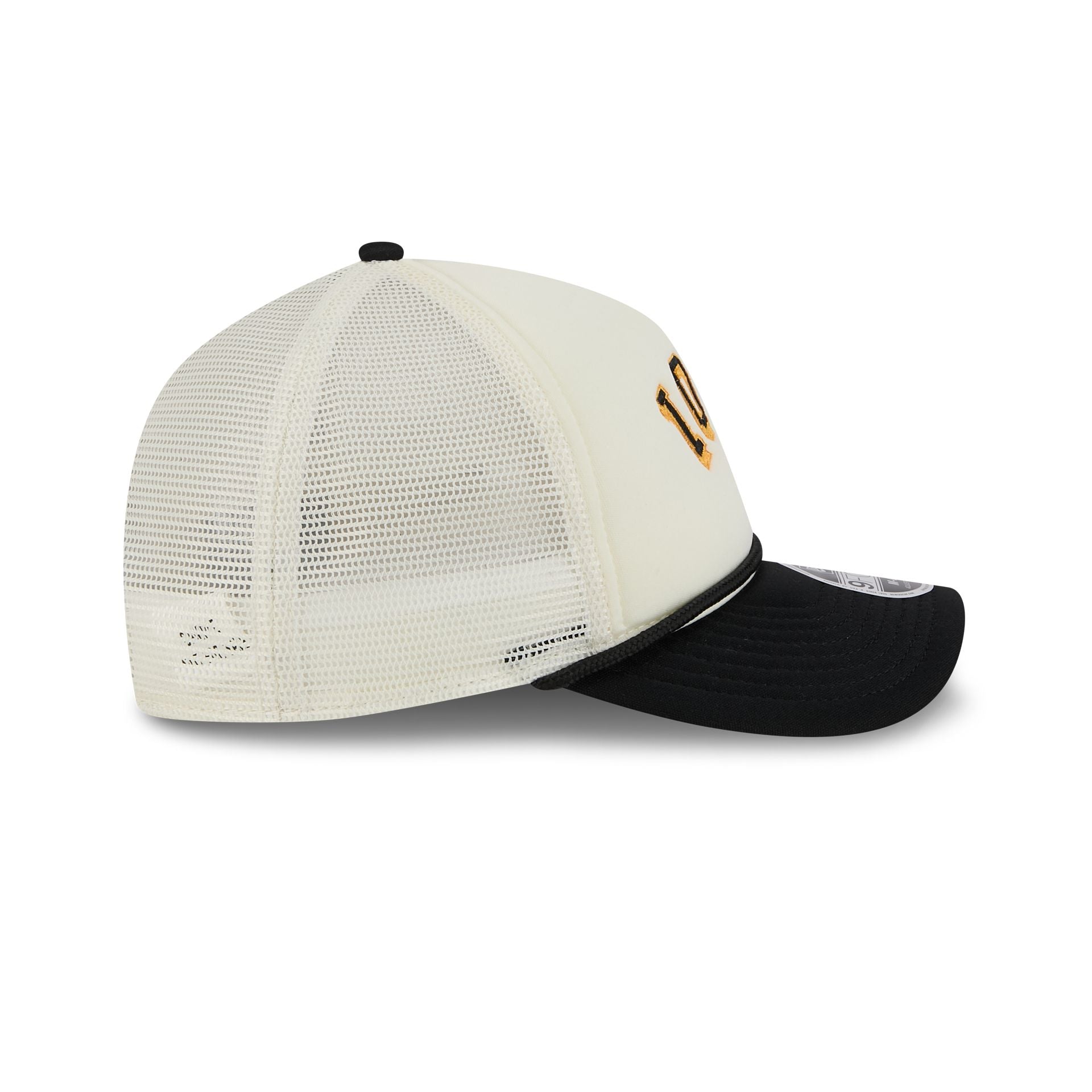 Iowa Hawkeyes Chrome Arch 9FORTY M-Crown A-Frame Trucker Hat