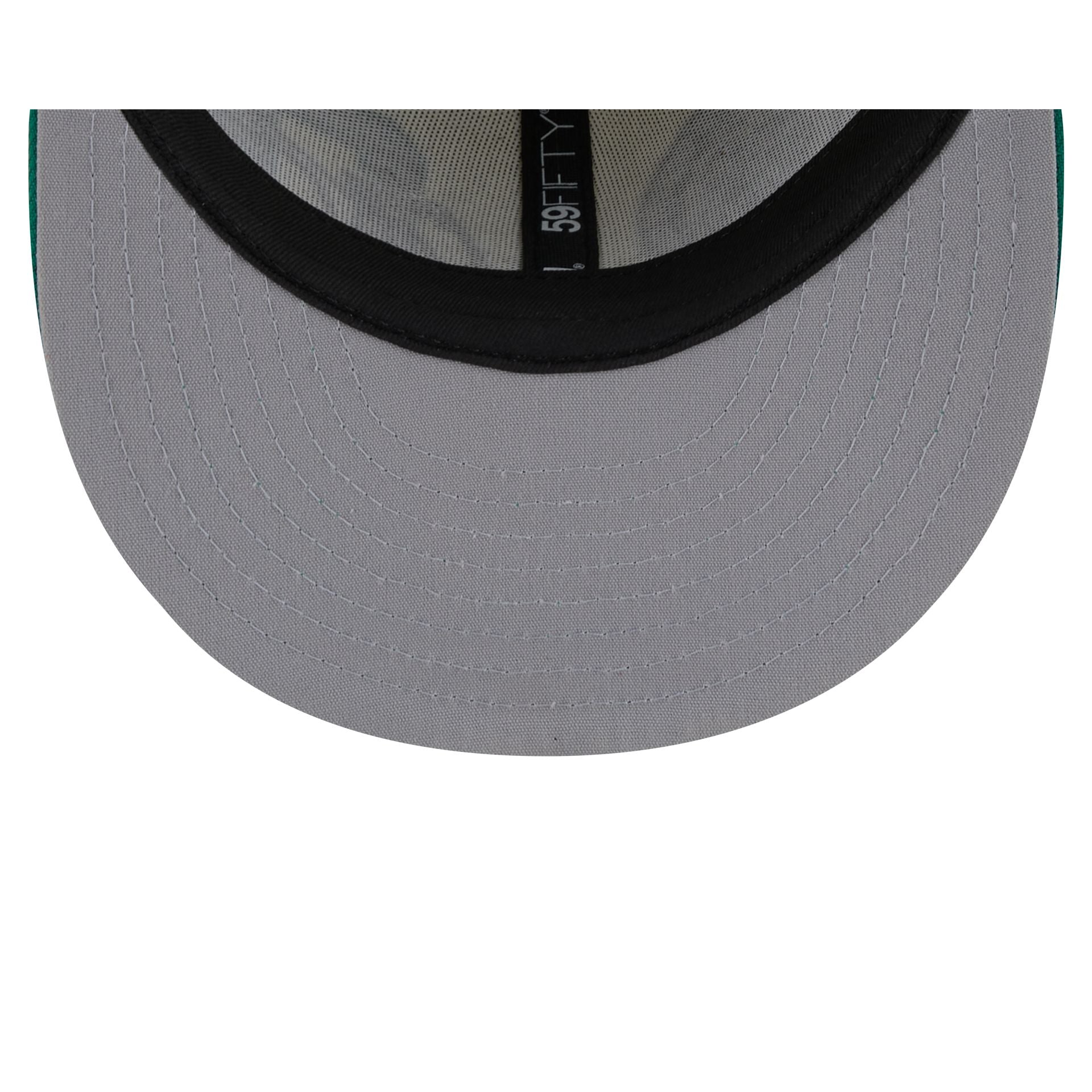 Boston Celtics Jayson Tatum Chrome White 59FIFTY Fitted Hat
