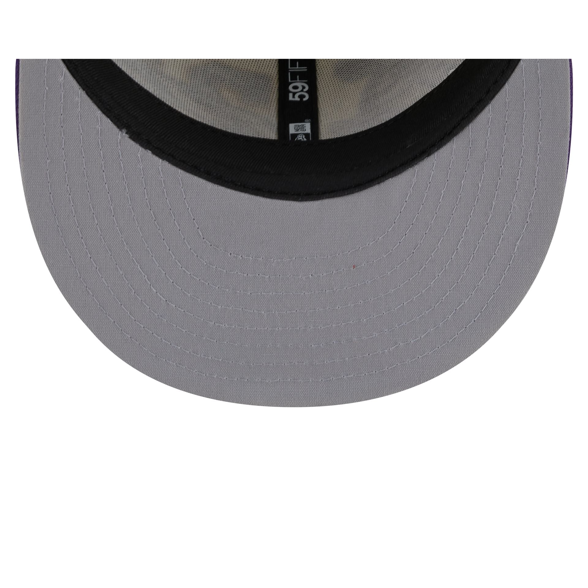Los Angeles Lakers Lebron James Chrome White 59FIFTY Fitted Hat