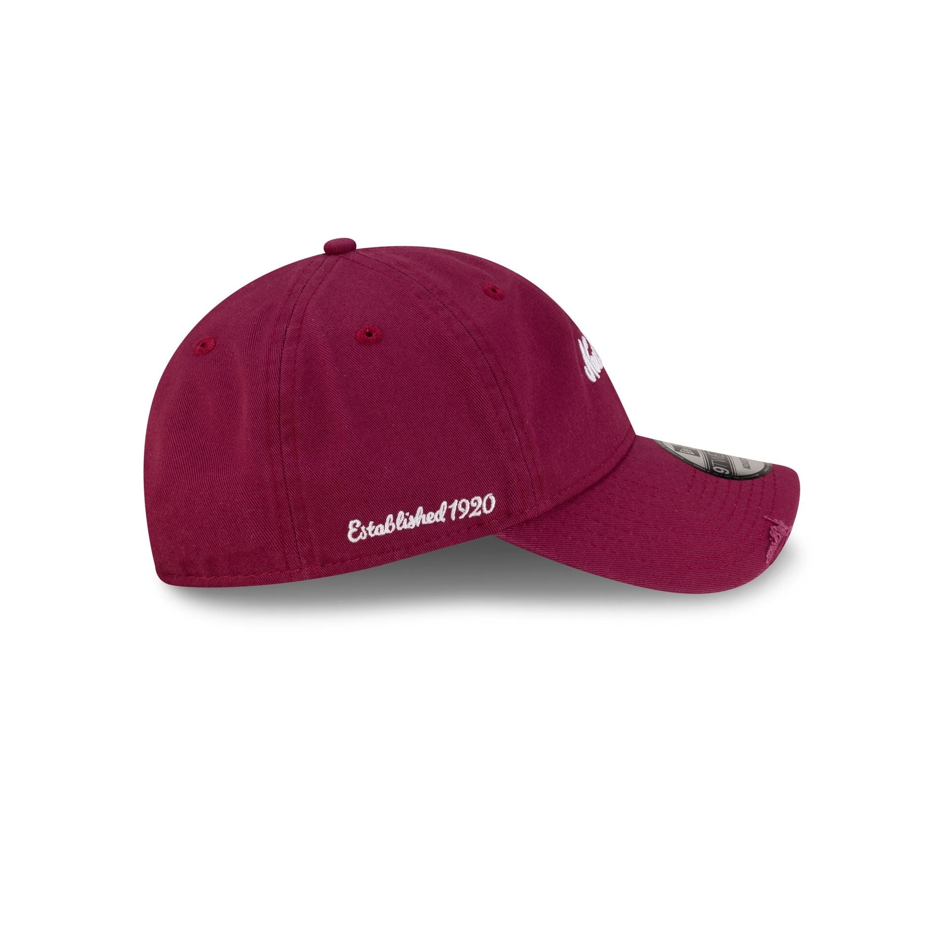 New Era Cap Distressed Red 9TWENTY Adjustable Hat