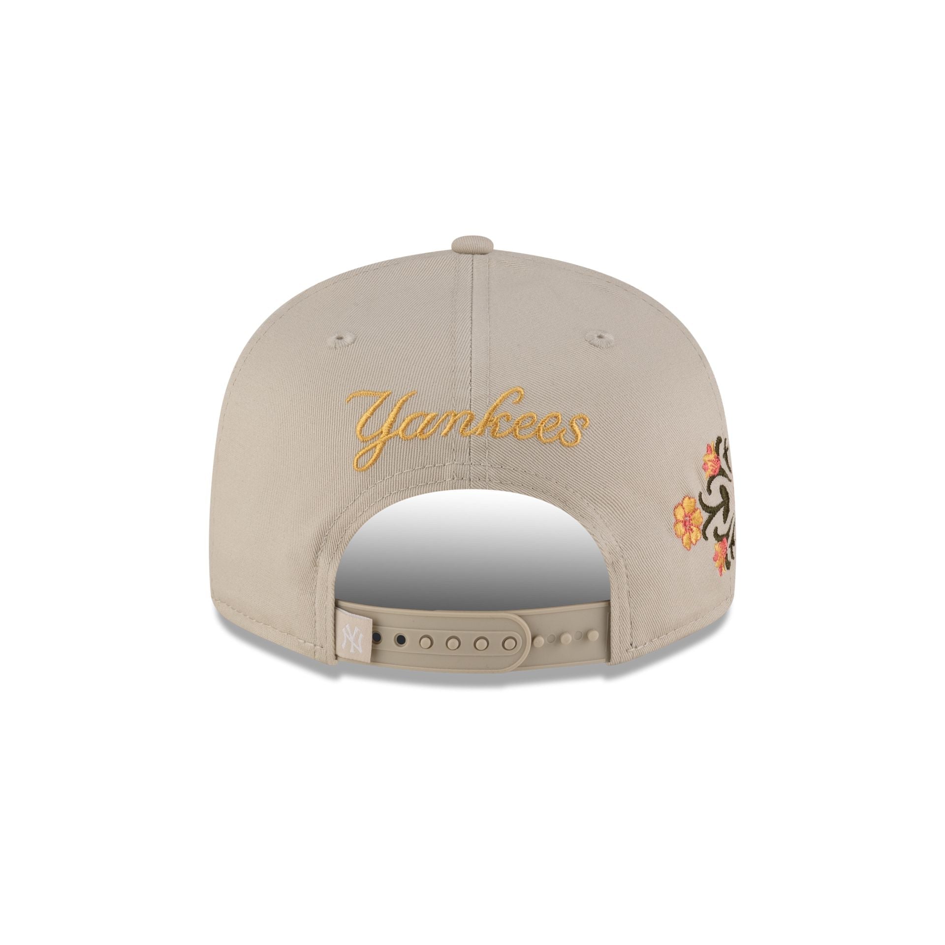 New York Yankees Floral Ivory 9FIFTY Snapback Hat