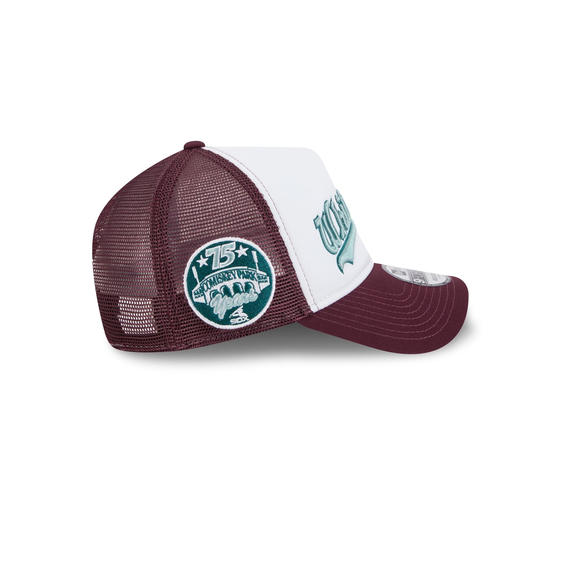 Chicago White Sox Optic White 9FORTY A-Frame Snapback Hat
