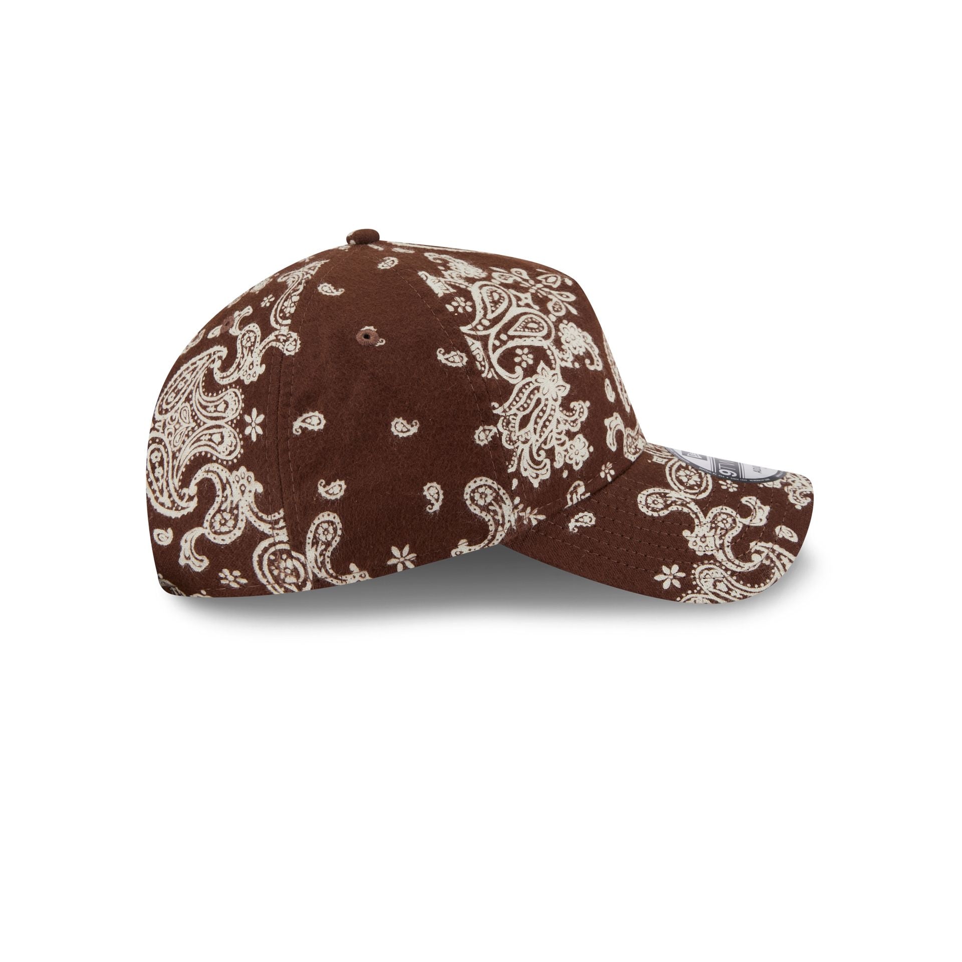 New Era Cap Brown Paisley 9TWENTY A-Frame Strapback Hat
