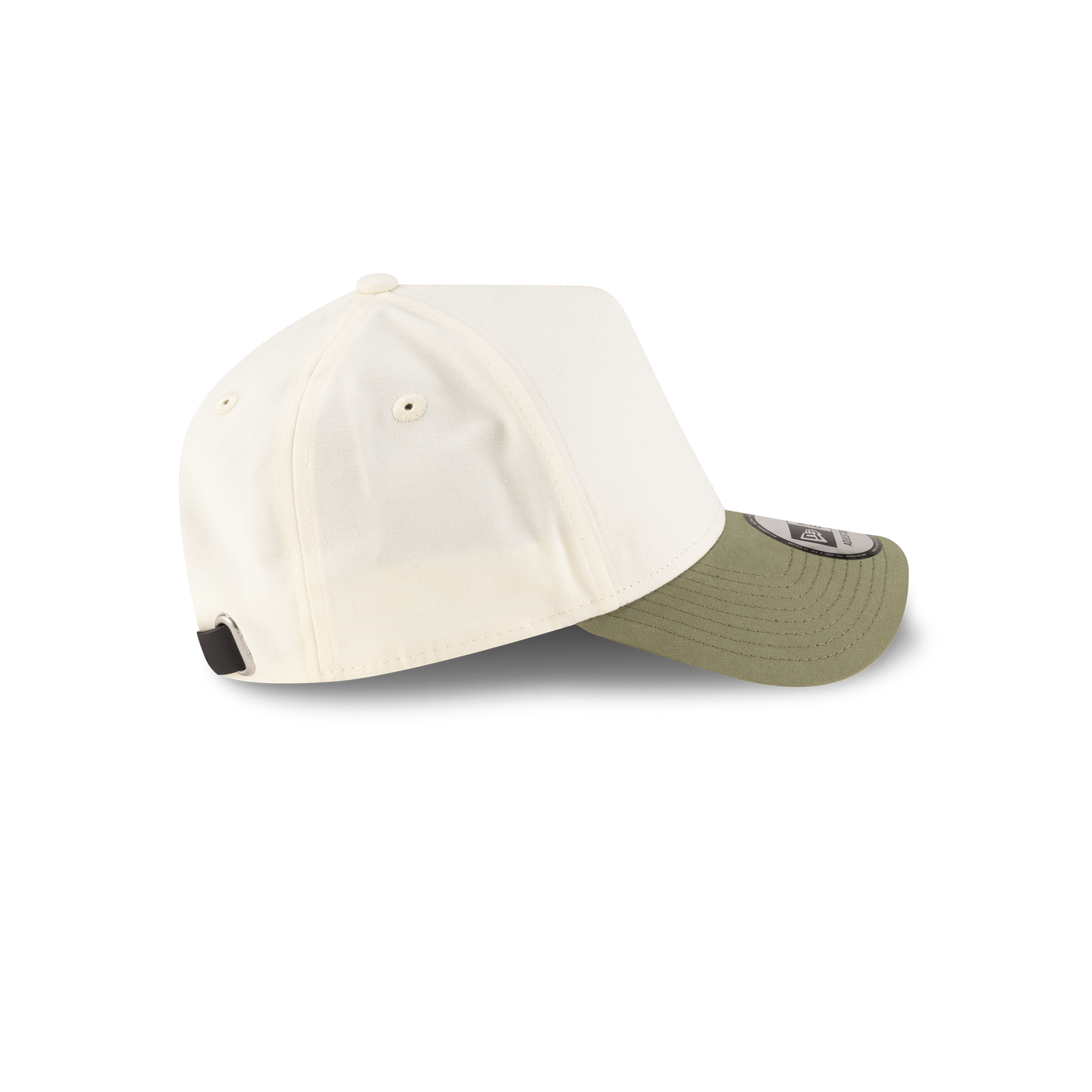 New Era Branded High Twist Chrome White 9FORTY A-Frame Adjustable Hat