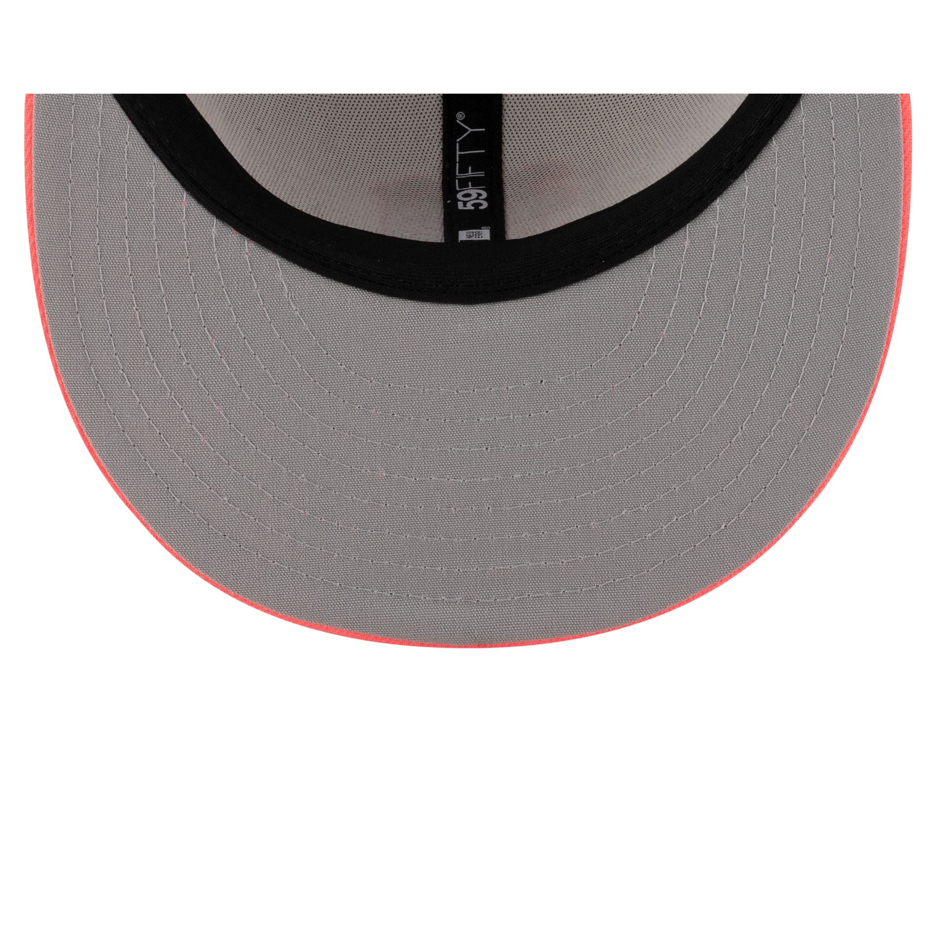 Miami Hurricanes Chrome Pink 59FIFTY Fitted Hat