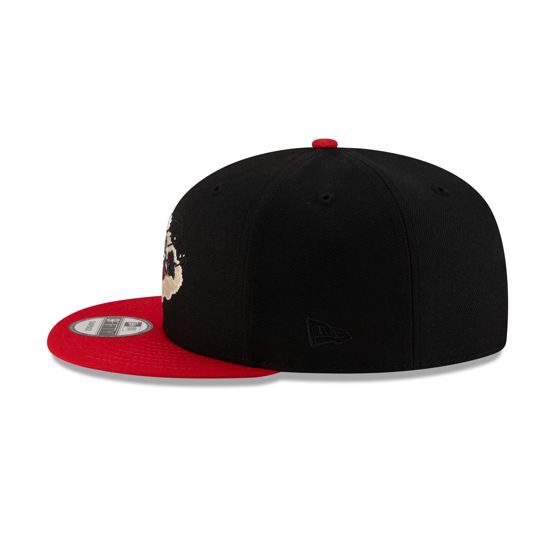 Cincinnati Reds Mascot Black 9FIFTY Snapback Hat