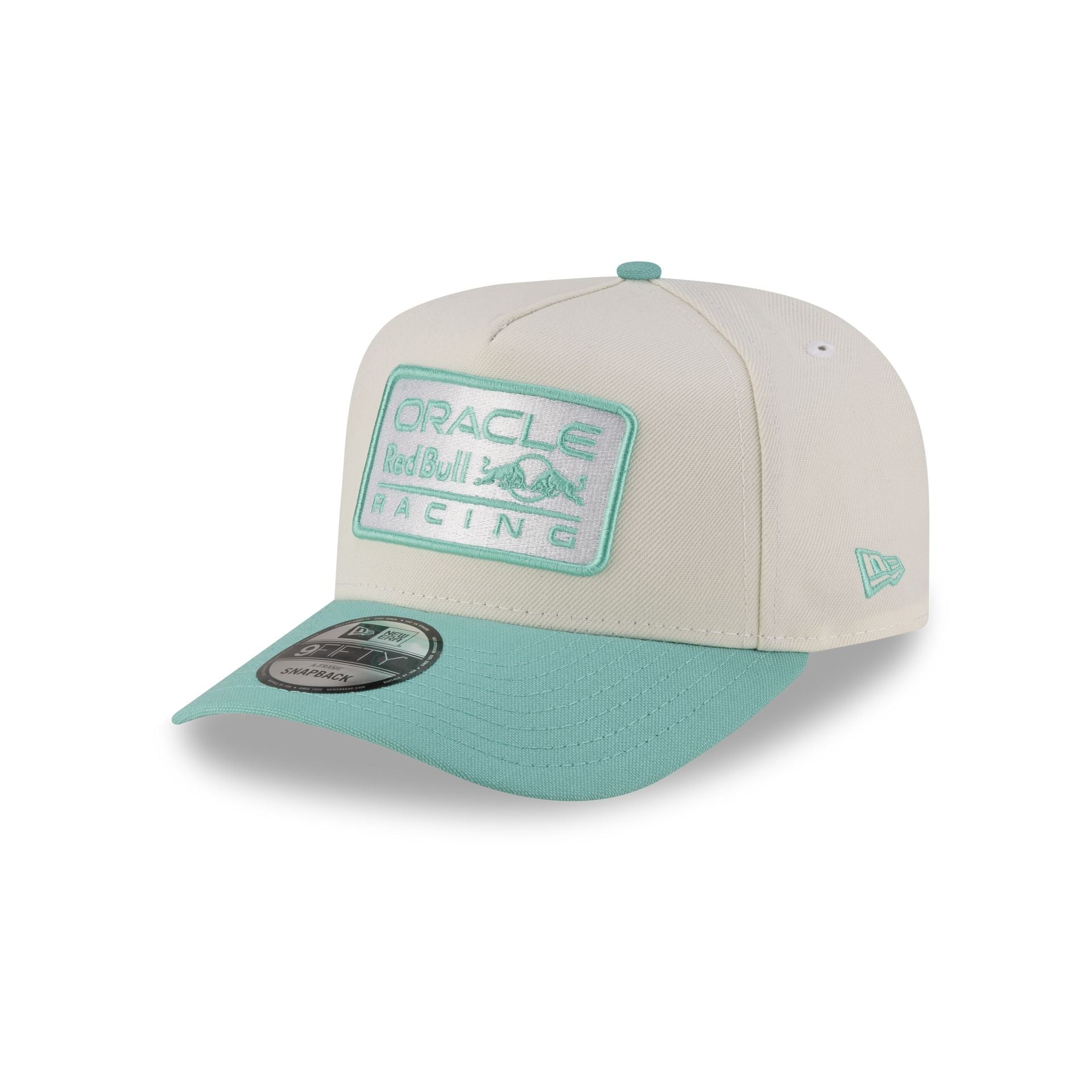 Oracle Red Bull Racing Chrome Mint 9FIFTY A-Frame Snapback Hat