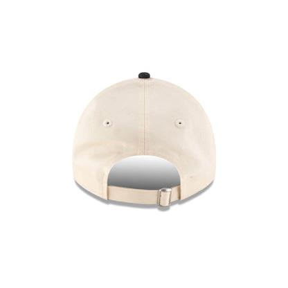 New Era Cap Two-Tone Black Denim 9TWENTY Adjustable Hat