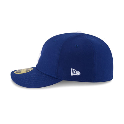 Los Angeles Dodgers Triple Player Side Patch Low Profile 59FIFTY Fitted Hat
