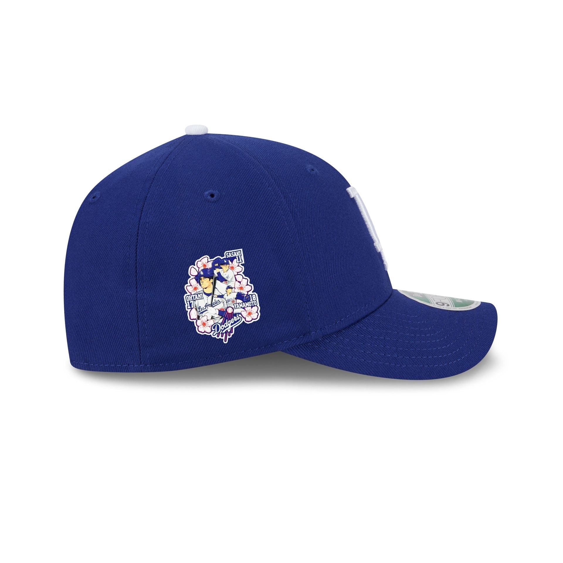 Los Angeles Dodgers Triple Player Side Patch 9FORTY M-Crown Snapback Hat