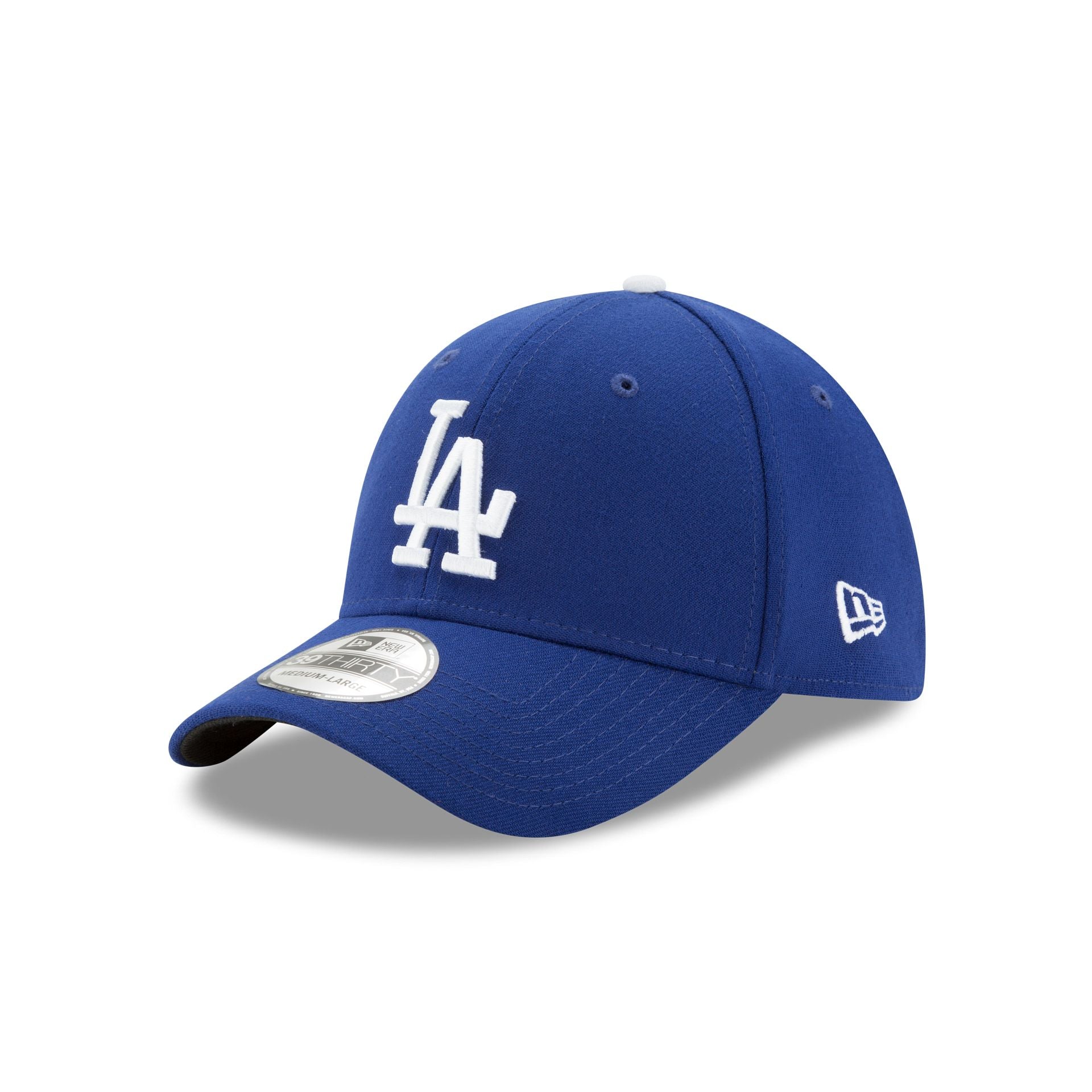 Los Angeles Dodgers Triple Player Side Patch 39THIRTY Stretch Fit Hat