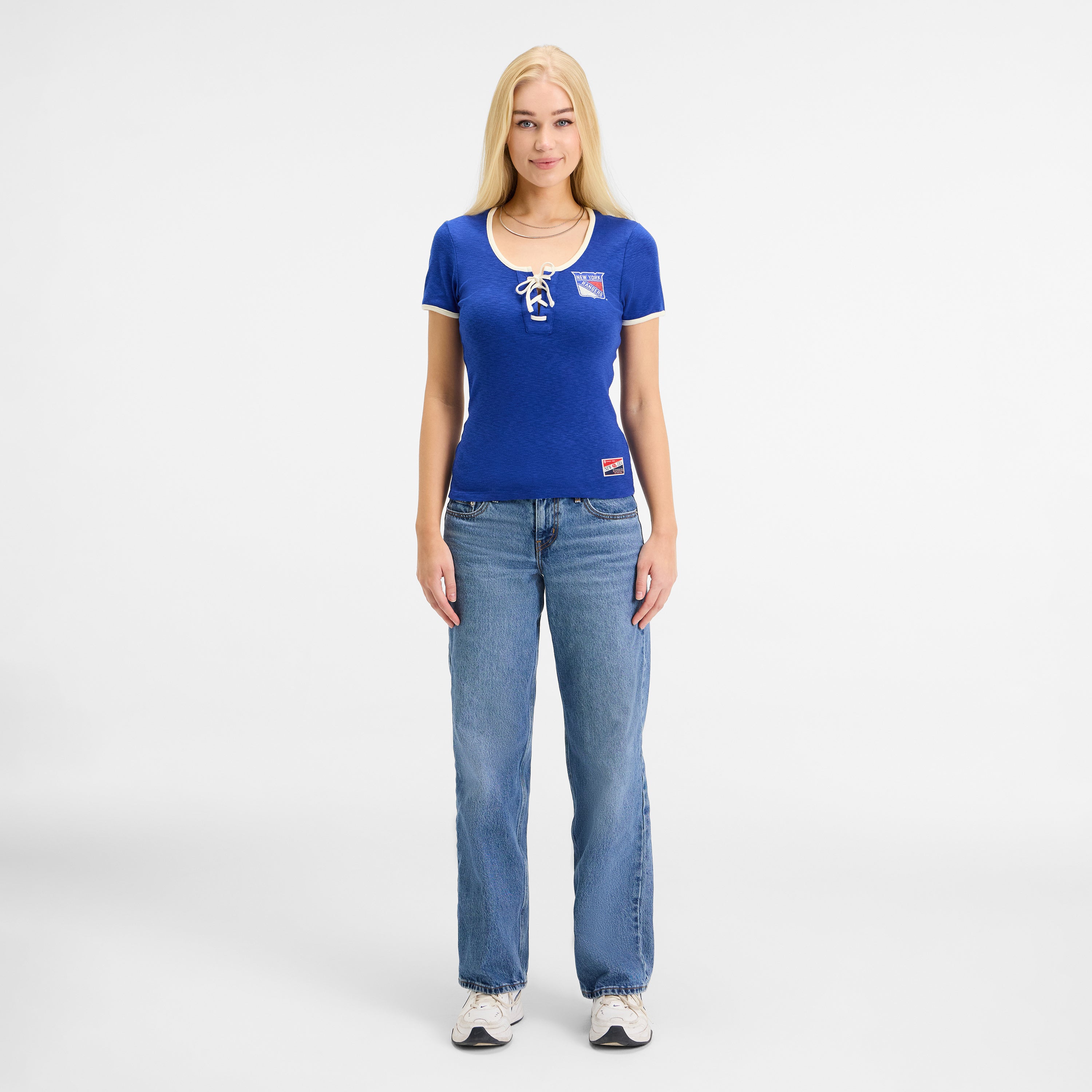Buffalo Sabres Throwback Tie Women's T-Shirt