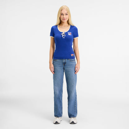 Buffalo Sabres Throwback Tie Women's T-Shirt