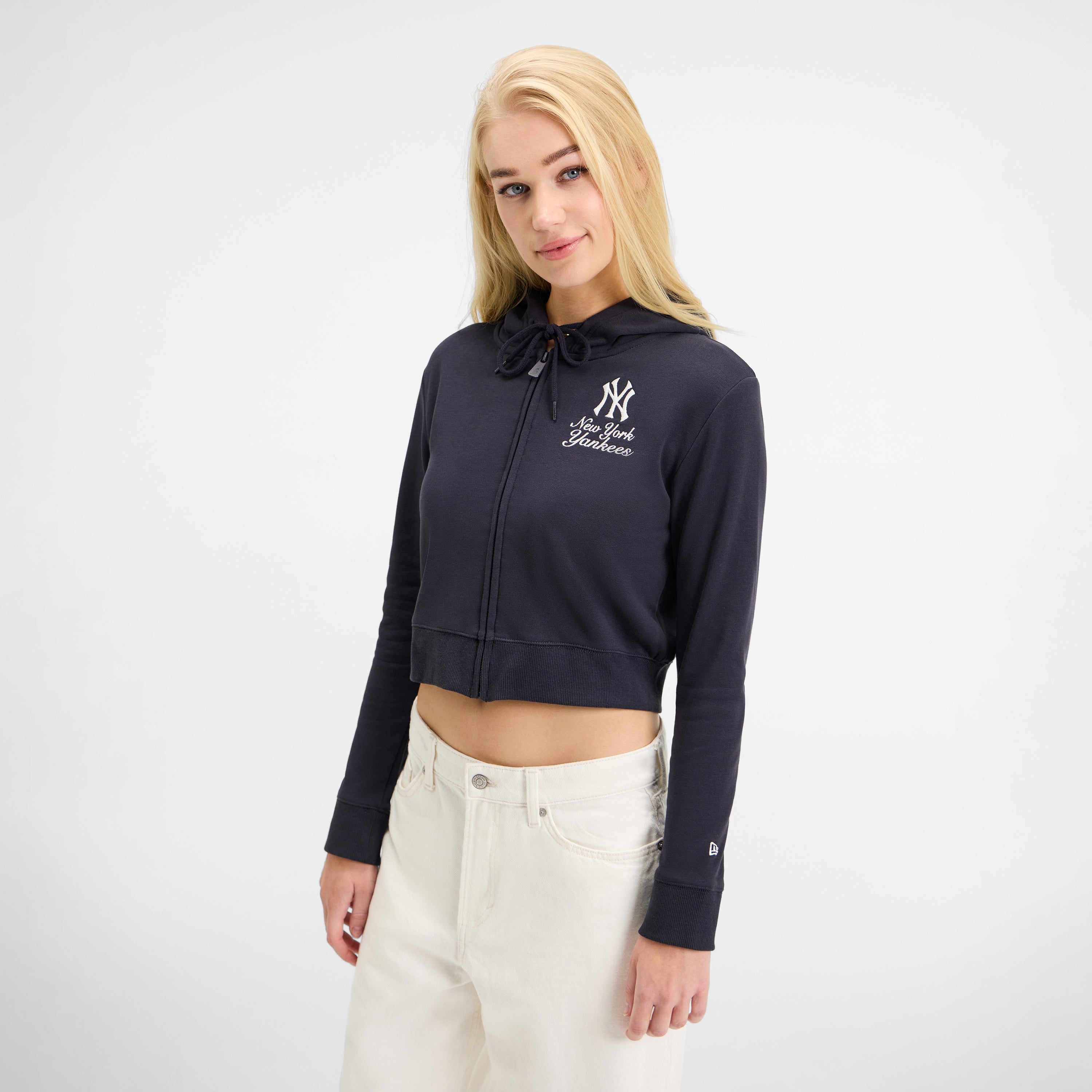 Chicago Bulls Game Day Cropped Women's Zipper Hoodie