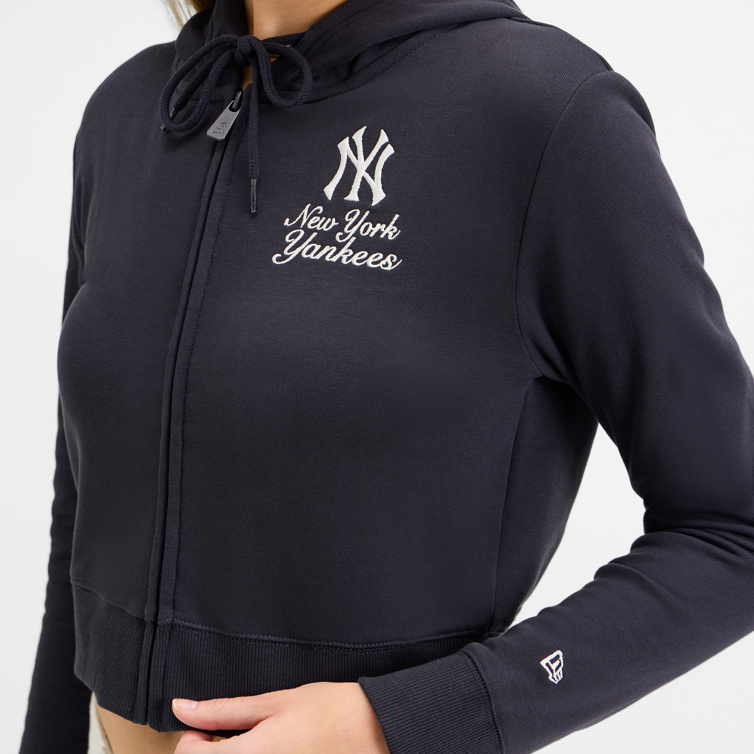 Chicago Bulls Game Day Cropped Women's Zipper Hoodie