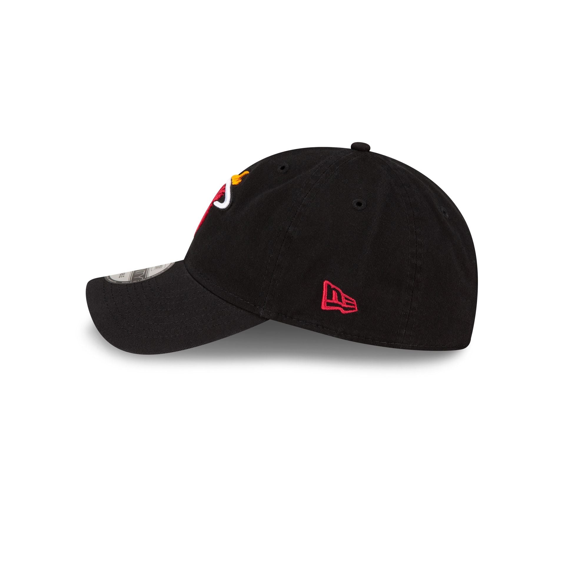Miami Heat Core Classic Black 9TWENTY Adjustable Hat
