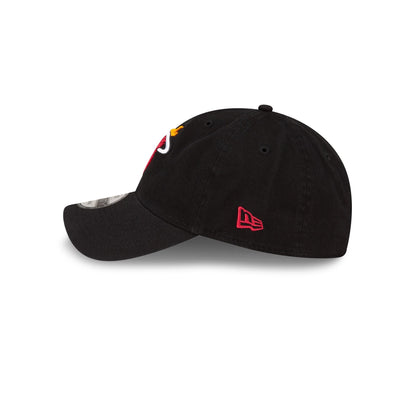 Miami Heat Core Classic Black 9TWENTY Adjustable Hat