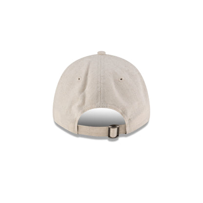 New York Yankees Linen Cream 9FORTY Adjustable Hat
