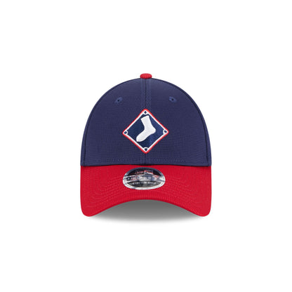 Chicago White Sox 2025 Batting Practice Blue 9FORTY Stretch-Snap Hat