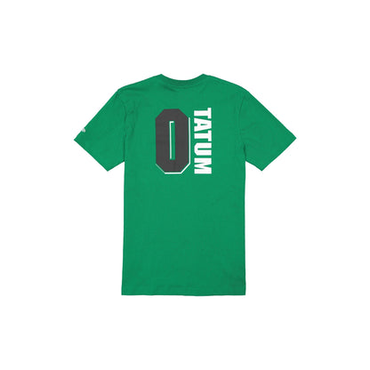 Boston Celtics Name & Number Jayson Tatum T-Shirt