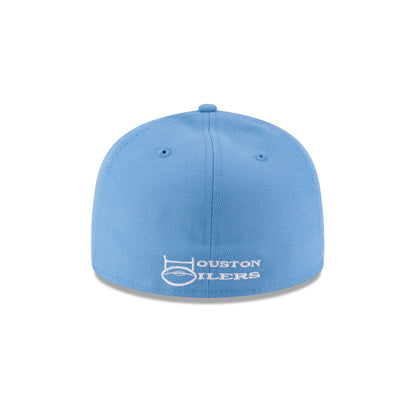 Oilers Basic Sky Blue 59FIFTY Fitted Hat