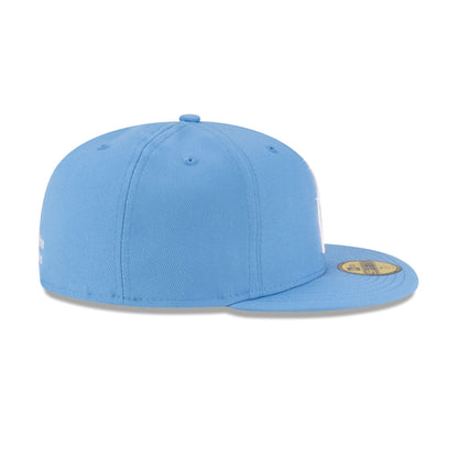 Oilers Basic Sky Blue 59FIFTY Fitted Hat