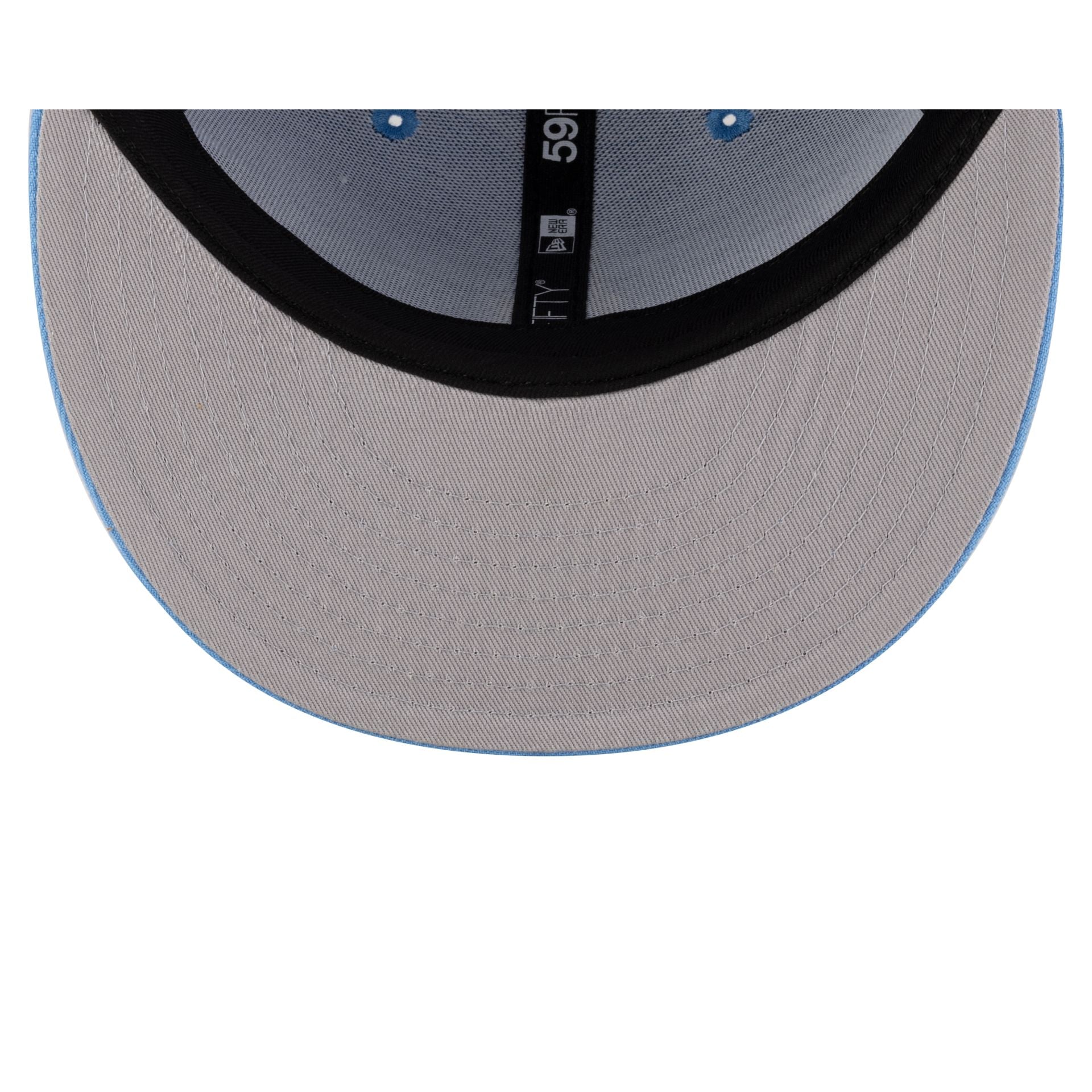 Oilers Basic Sky Blue 59FIFTY Fitted Hat