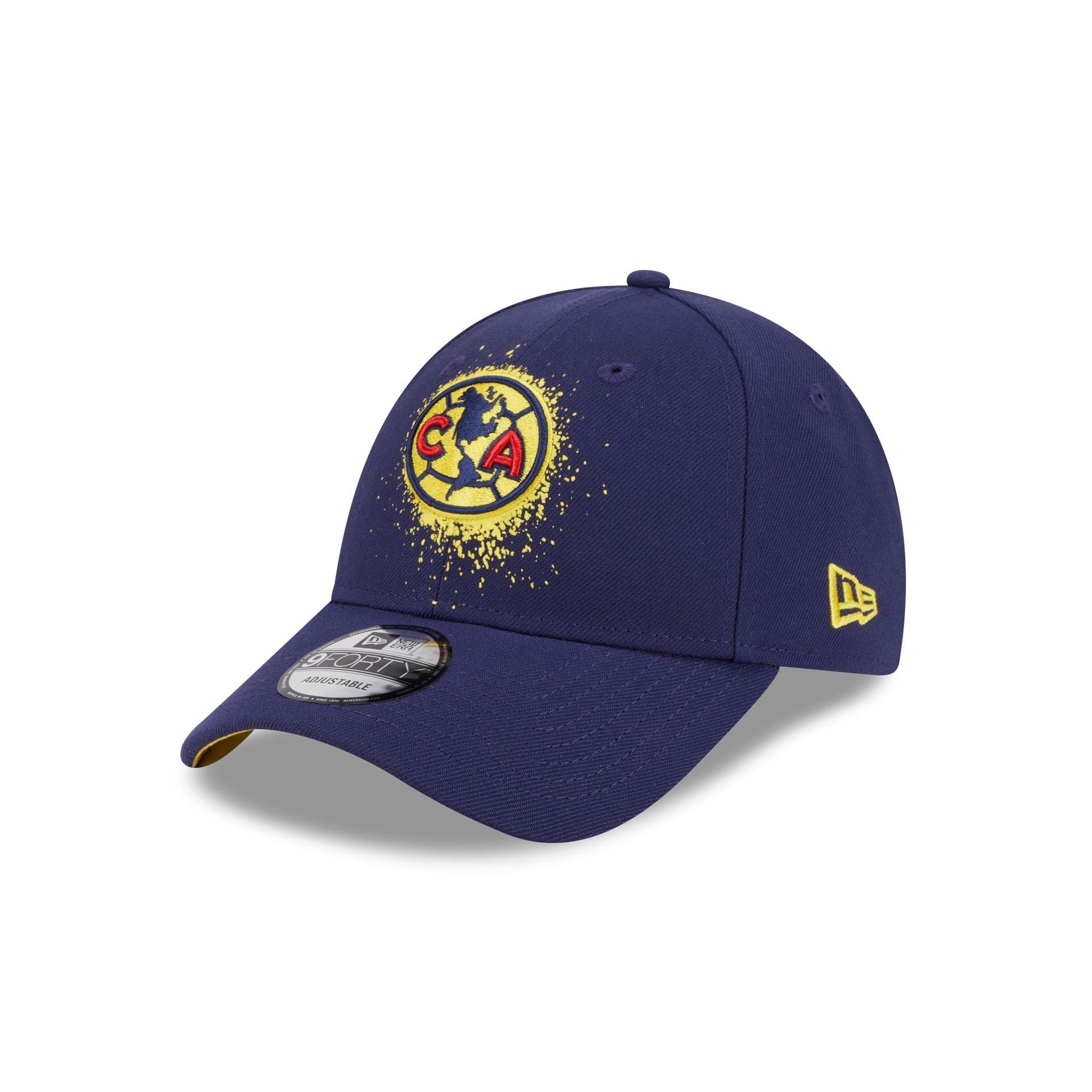 Club Am��rica Spray Paint 9FORTY Snapback Hat