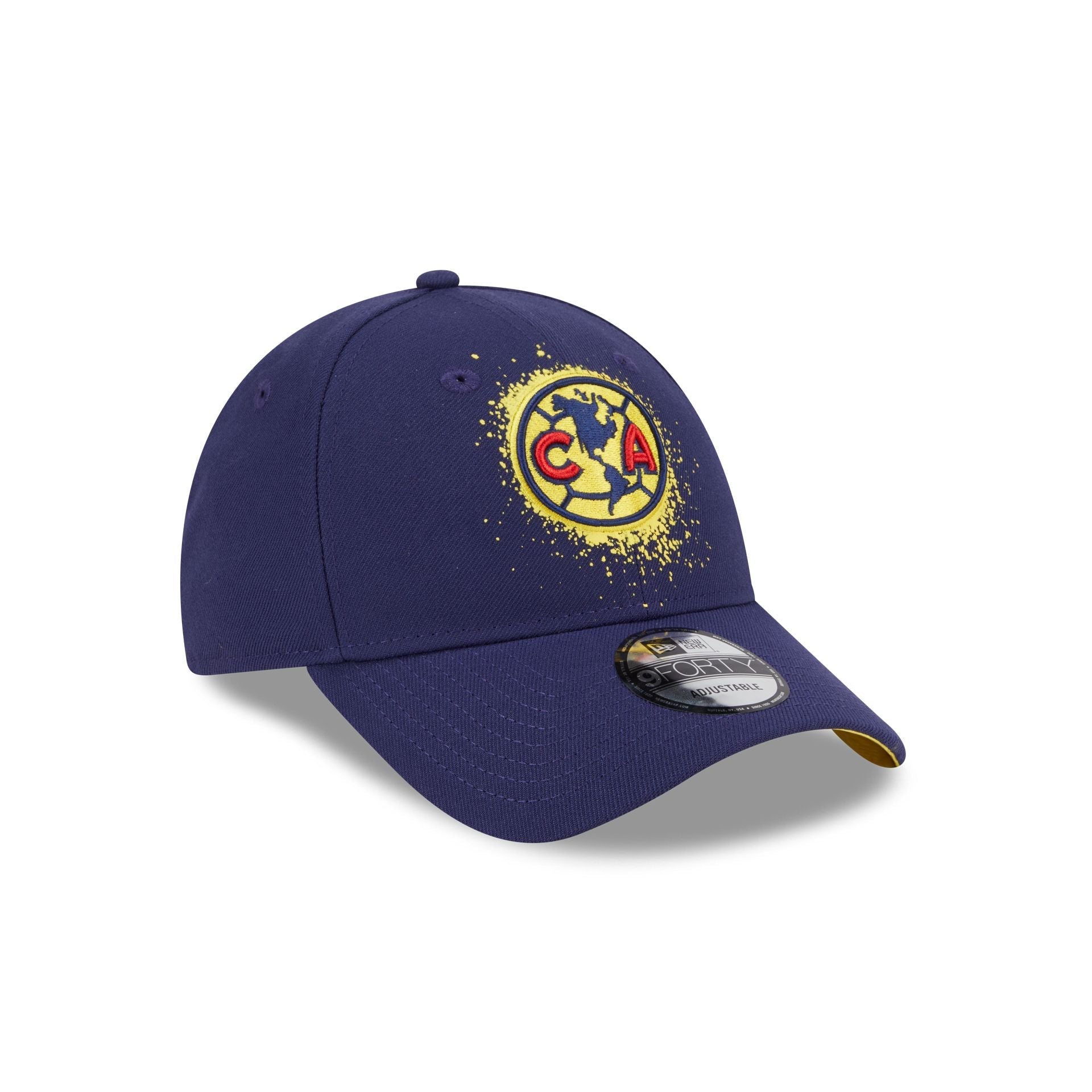 Club Am��rica Spray Paint 9FORTY Snapback Hat