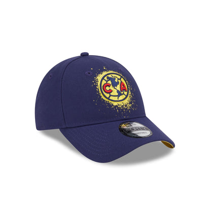Club Am��rica Spray Paint 9FORTY Snapback Hat