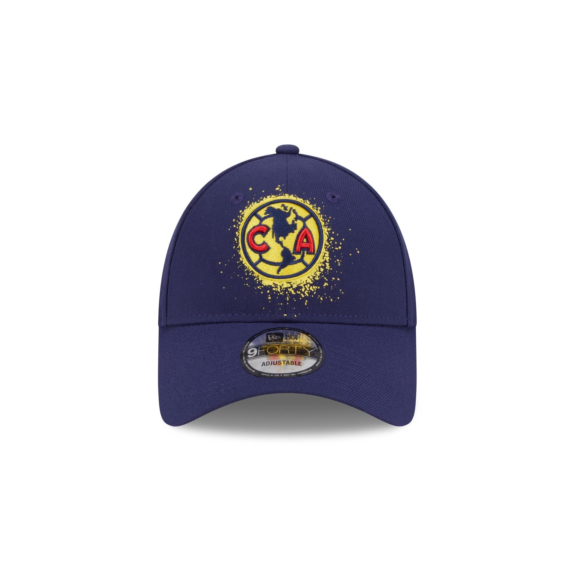 Club Am��rica Spray Paint 9FORTY Snapback Hat