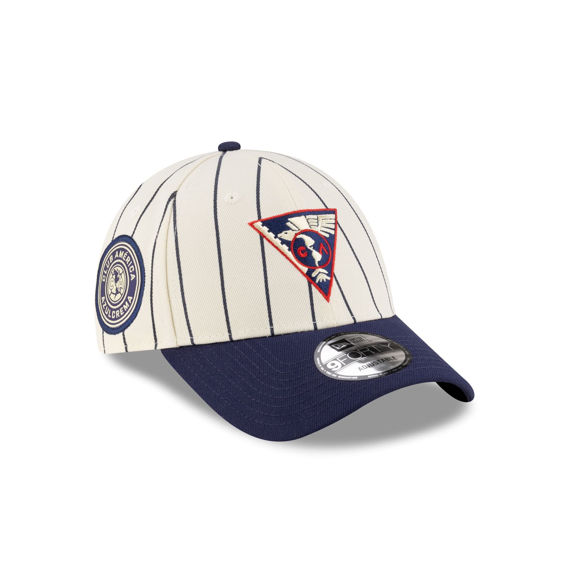 Club Am��rica Retro Pinstripe 9FORTY Snapback Hat