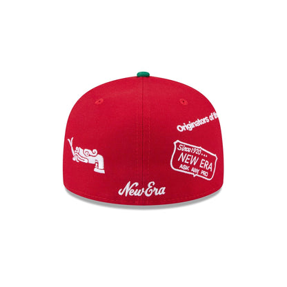 Mexico Baseball New Era Anniversary Logos 59FIFTY Fitted Hat