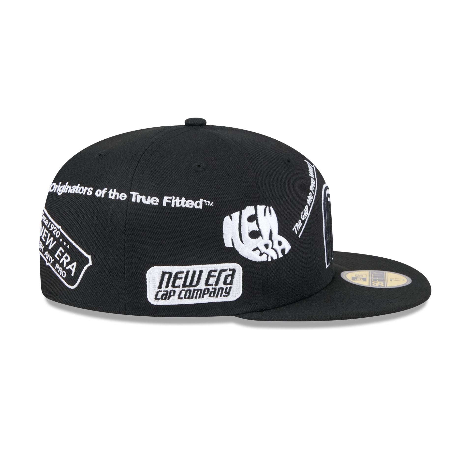 Mexico Baseball New Era Anniversary Logos Black 59FIFTY Fitted Hat