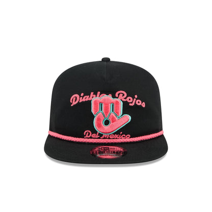 Diablos Rojos del M��xico Two-Tone Black Golfer Hat