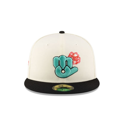Diablos Rojos del M��xico Two-Tone Rose 59FIFTY Fitted Hat