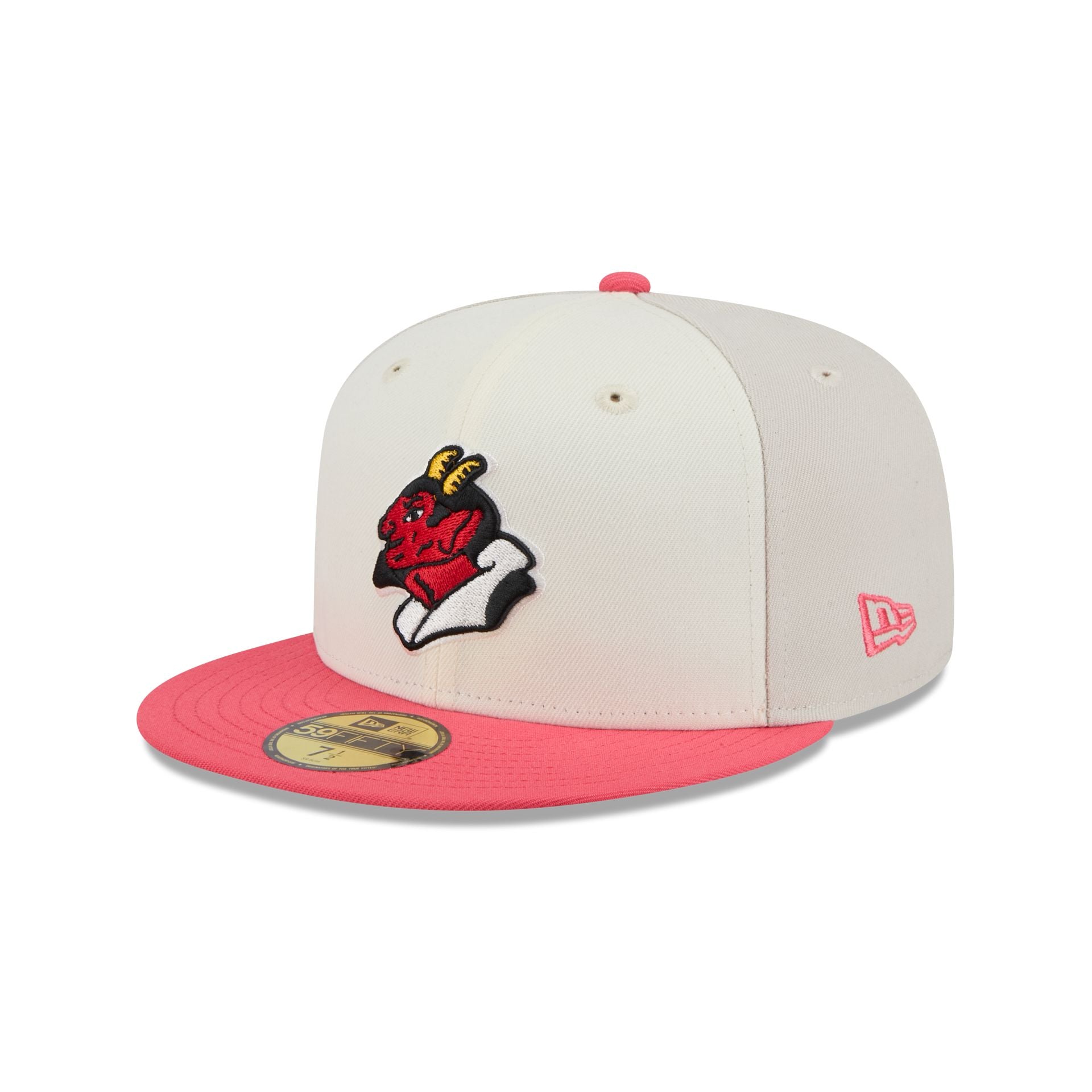 Diablos Rojos del M��xico Two-Tone Coral 59FIFTY Fitted Hat
