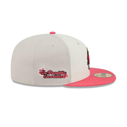 Diablos Rojos del M��xico Two-Tone Coral 59FIFTY Fitted Hat