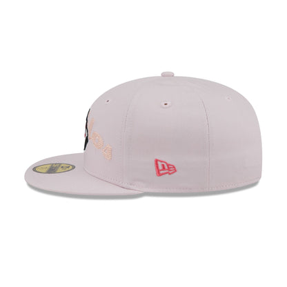 Diablos Rojos del M��xico Stacked Wordmark 59FIFTY Fitted Hat