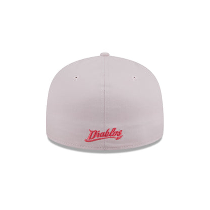 Diablos Rojos del M��xico Stacked Wordmark 59FIFTY Fitted Hat