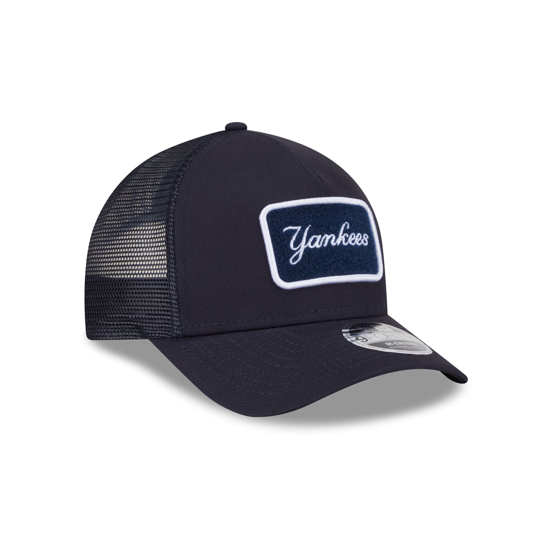 New York Yankees Tonal Patch 9FORTY M-Crown A-Frame Trucker Hat